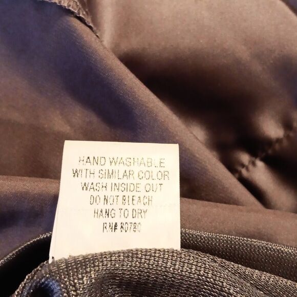 Minuet Peach and Taupe Sleeveless Dress - Picture 7 of 10